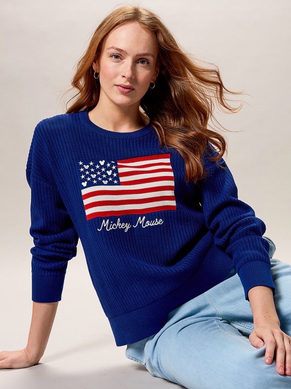 Disneyland Americana Pullover Sweater